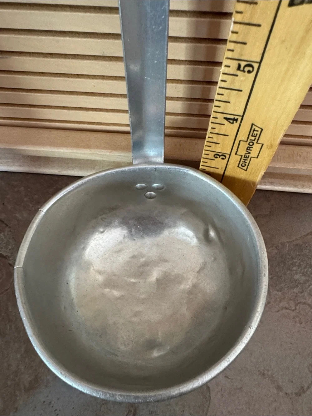 Silver Metal Serving Ladle - Multipurpose Kitchen Scoop